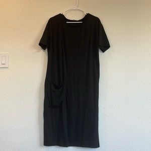 Zara t-shirt dress with pocket